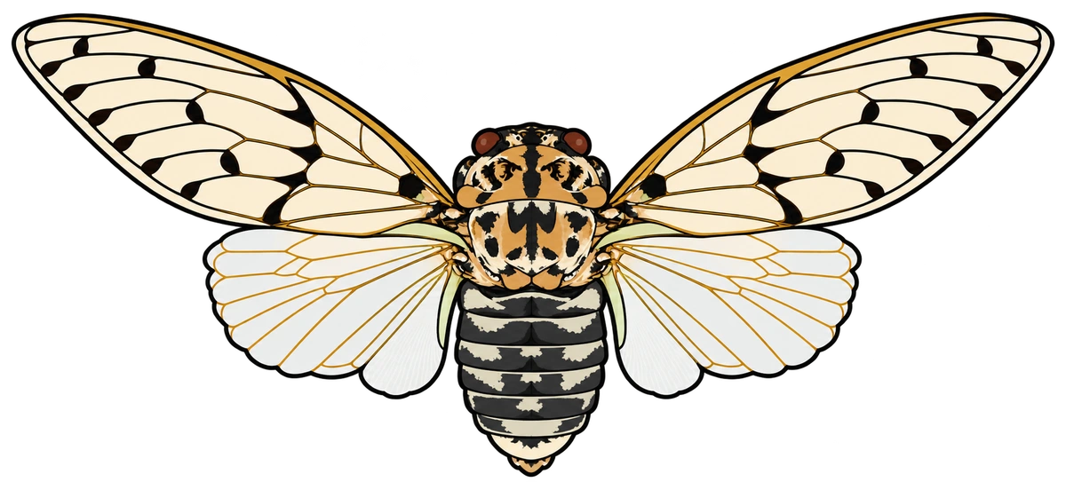 Ayuthia spectabile, dorsal view