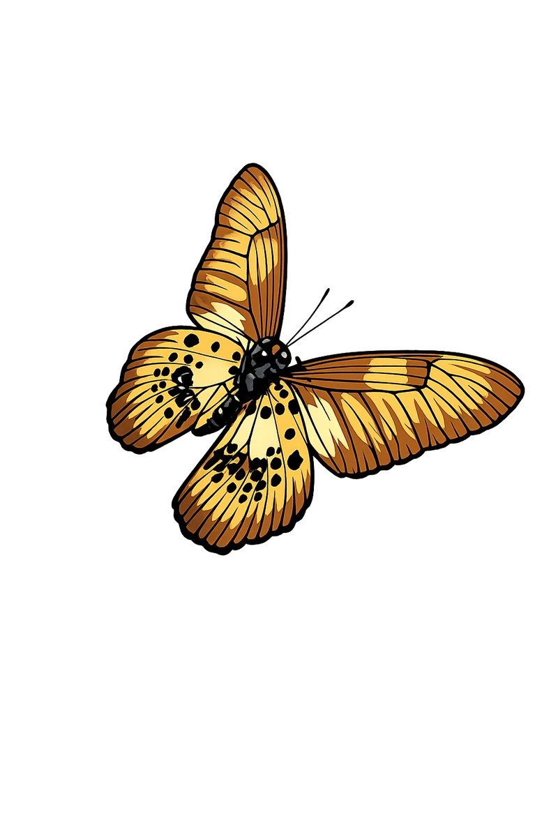 Graphium latreillianus, oblique right ventral study