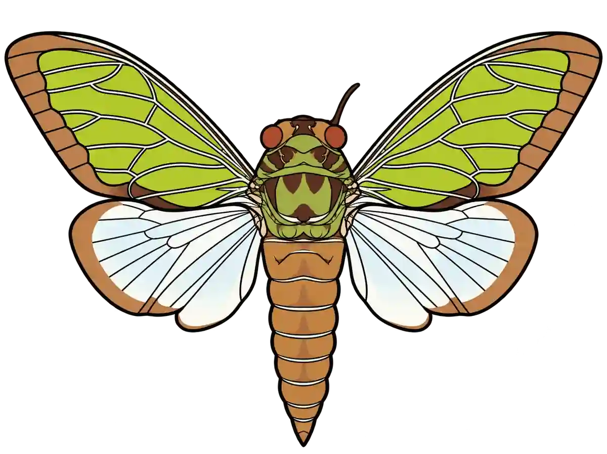 Callogaeana hageni, dorsal view