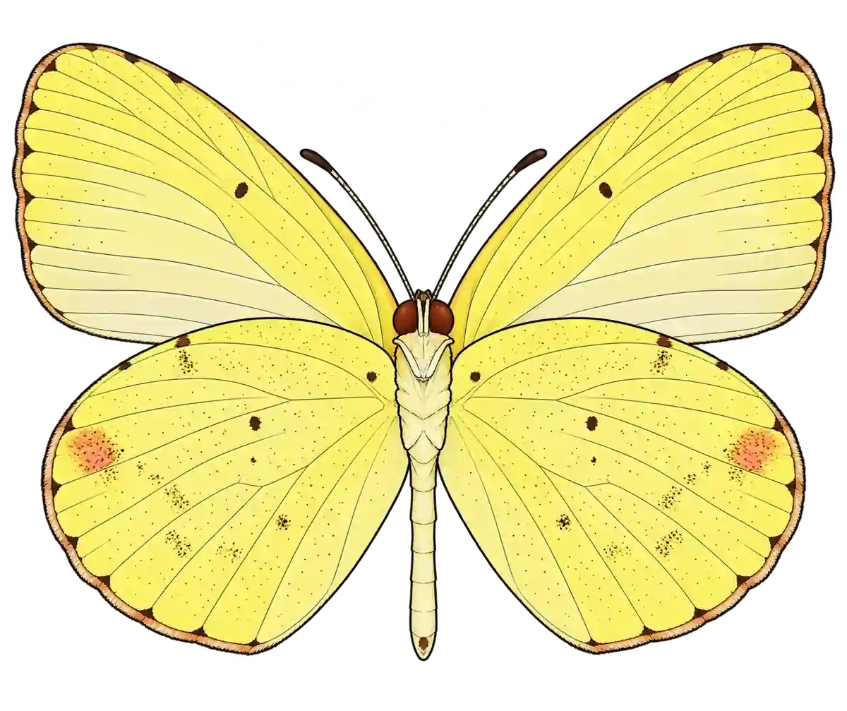 Pyrisitia lisa, ventral view